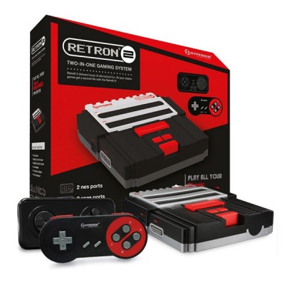 BLACK RETRON 2 SNES NES SYSTEM