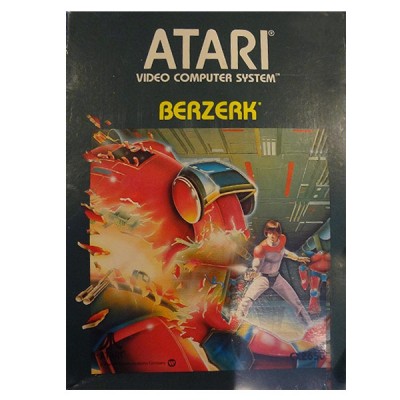 Berzerk Atari 2600 Game Cartridge