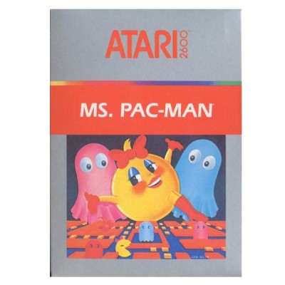 Ms. Pac-Man Atari 2600 Game Cartridge