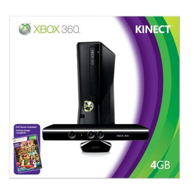 Xbox 360 4GB with Kinect - 4GB with Kinect Edition